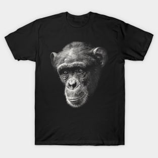 Chimpanzee with Sad Eyes T-Shirt